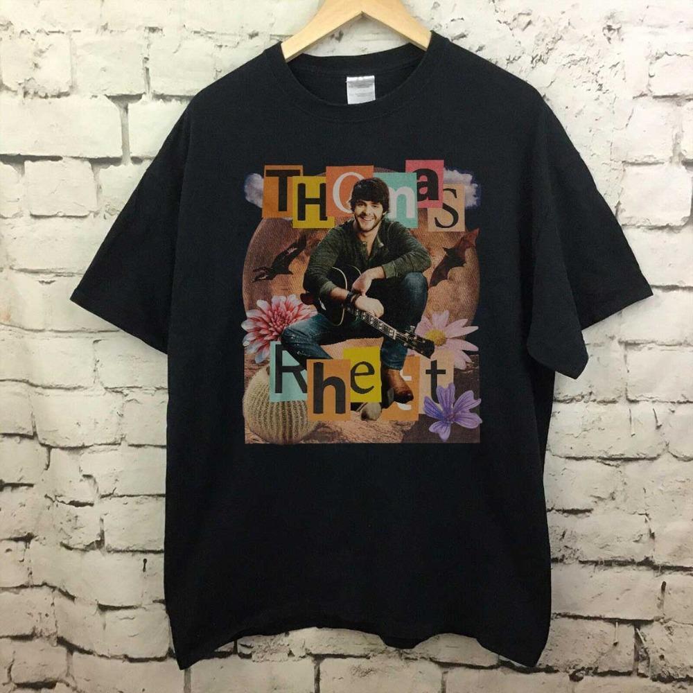 Thomas Rhett - Unisex Black T-Shirt